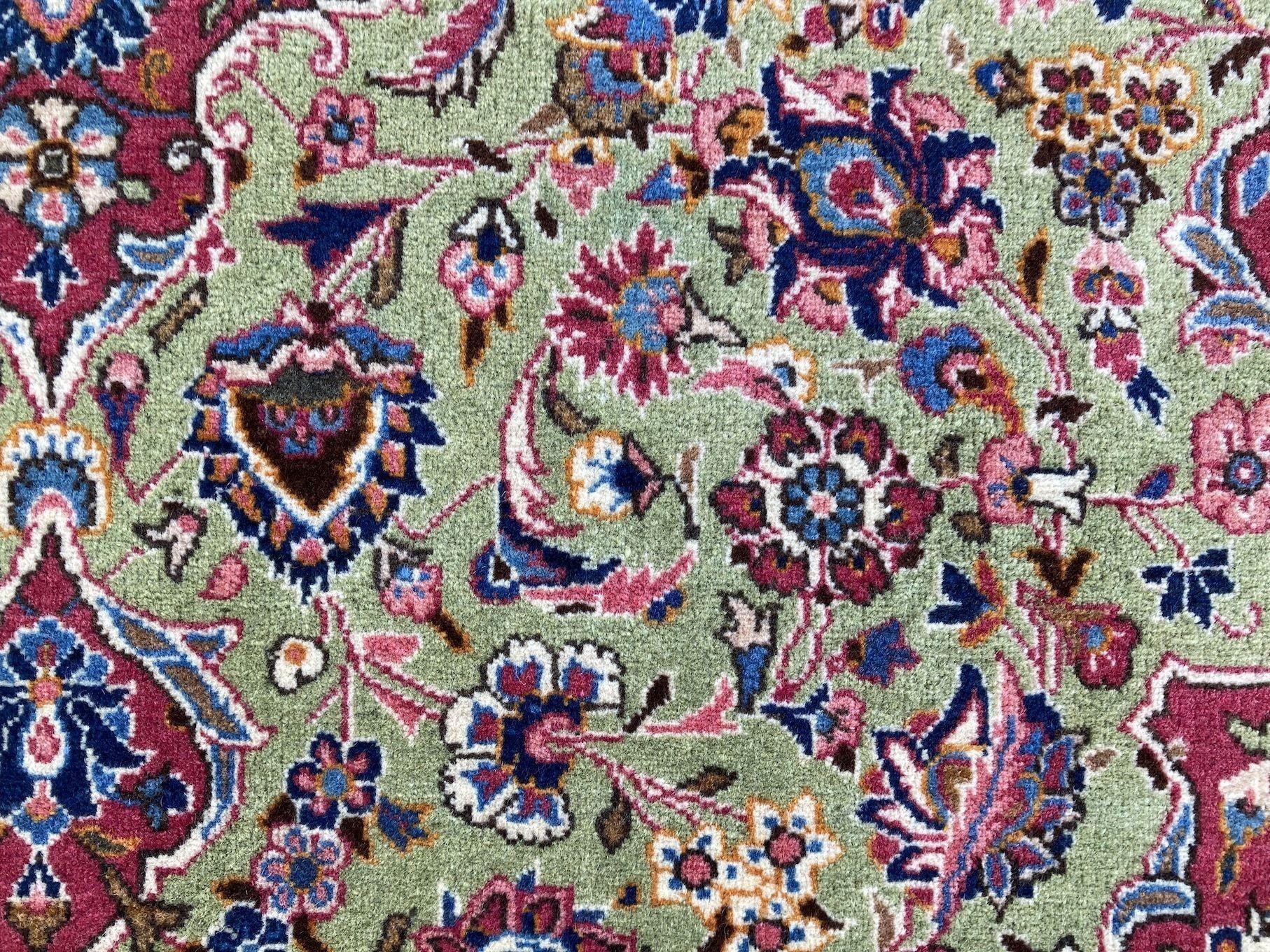 Antiker Kashan Teppich 2.10m x 1.33m im Angebot 7