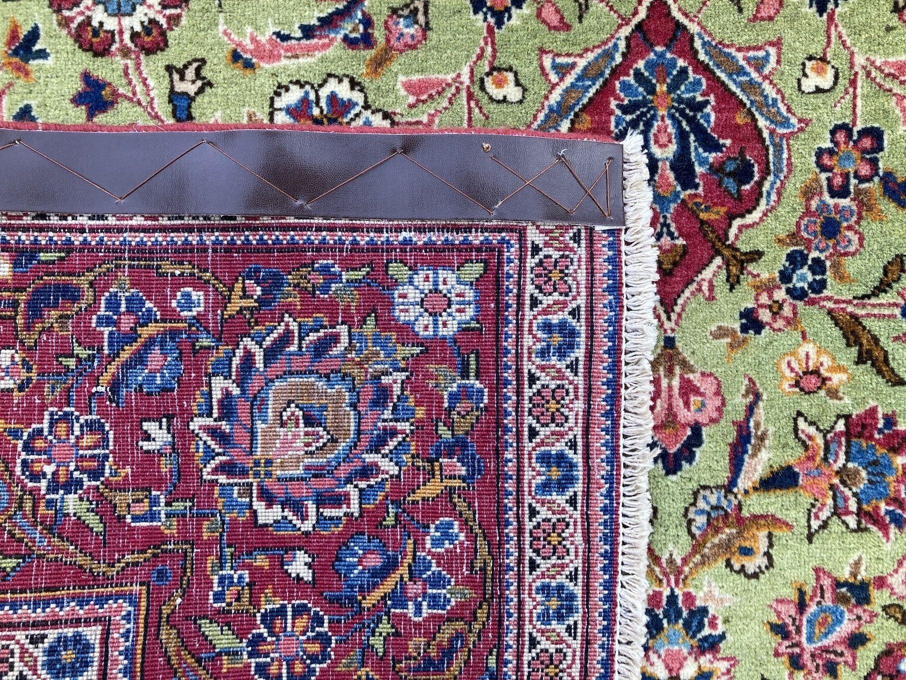 Antiker Kashan Teppich 2.10m x 1.33m im Angebot 12
