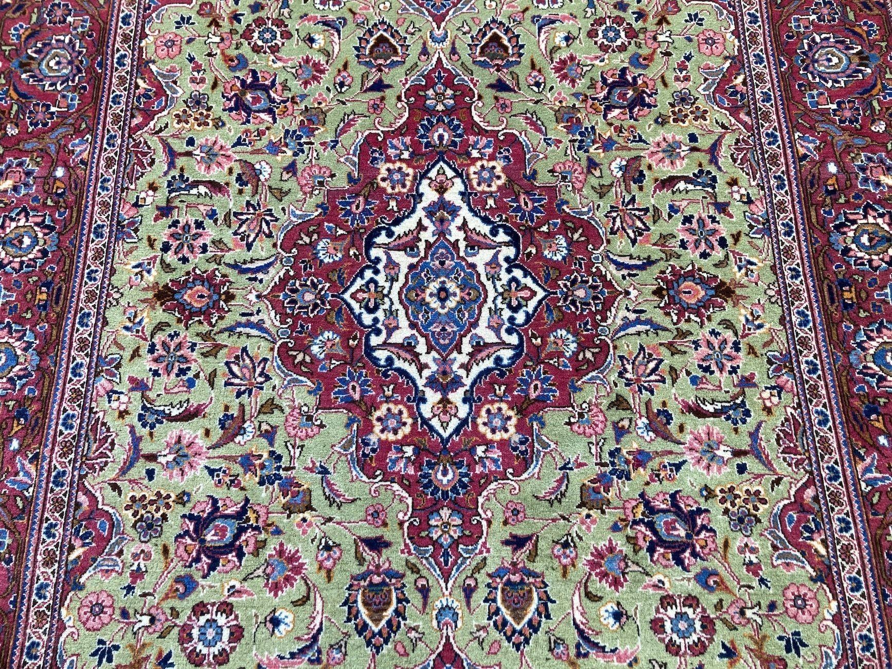 Antiker Kashan Teppich 2.10m x 1.33m im Angebot 2
