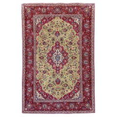 Tappeto antico Kashan 2,10m x 1,33m