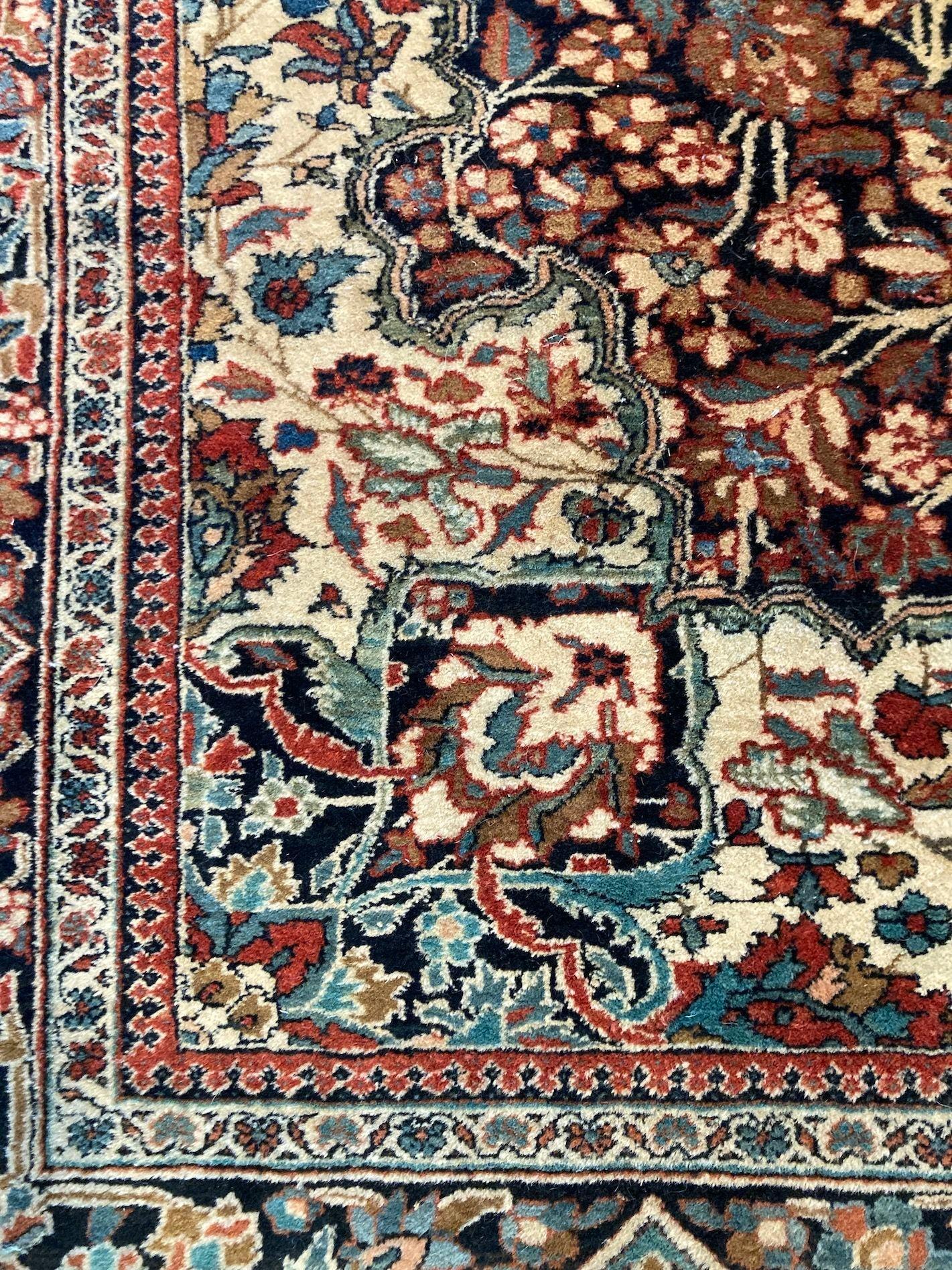 Antique Kashan Rug 2.10m x 1.41m For Sale 9