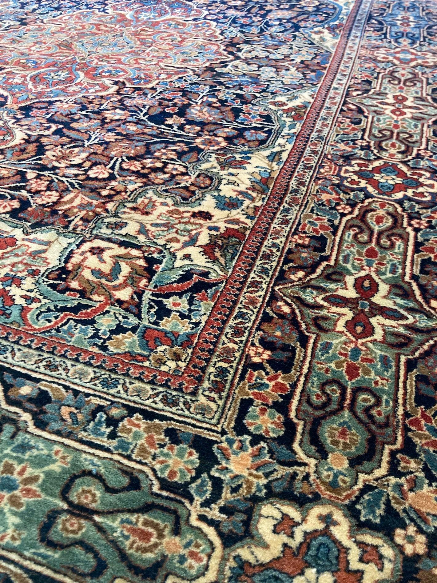 Antiker Kashan Teppich 2.10m x 1.41m im Angebot 2