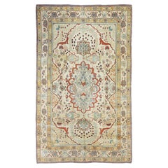Antique Kashan Rug 4'3'' x 7'2''