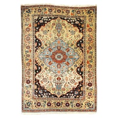 Antique Kashan Rug