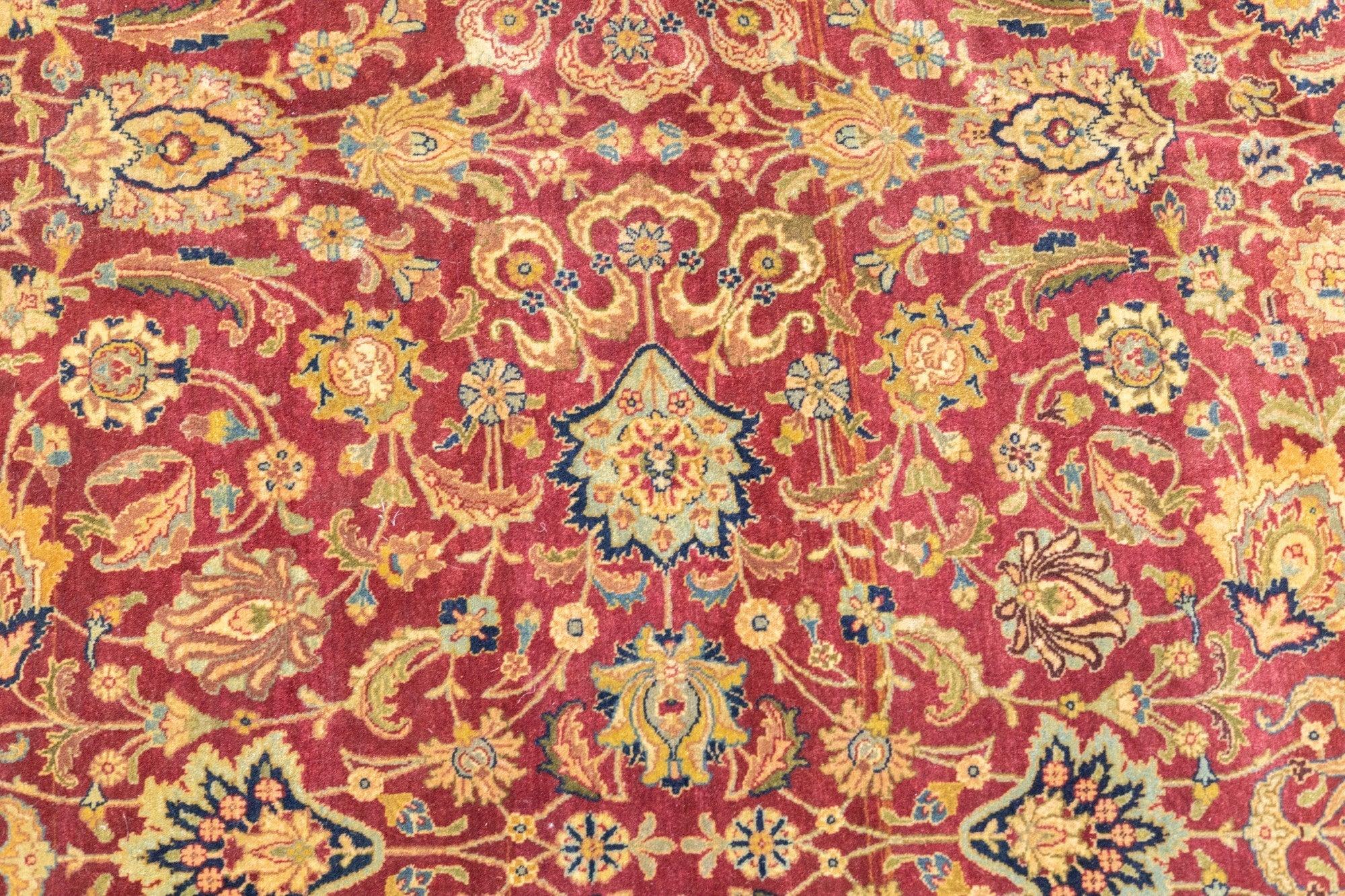 Antiker Kashan-Teppich 6'5'' x 10'6'' im Angebot 2