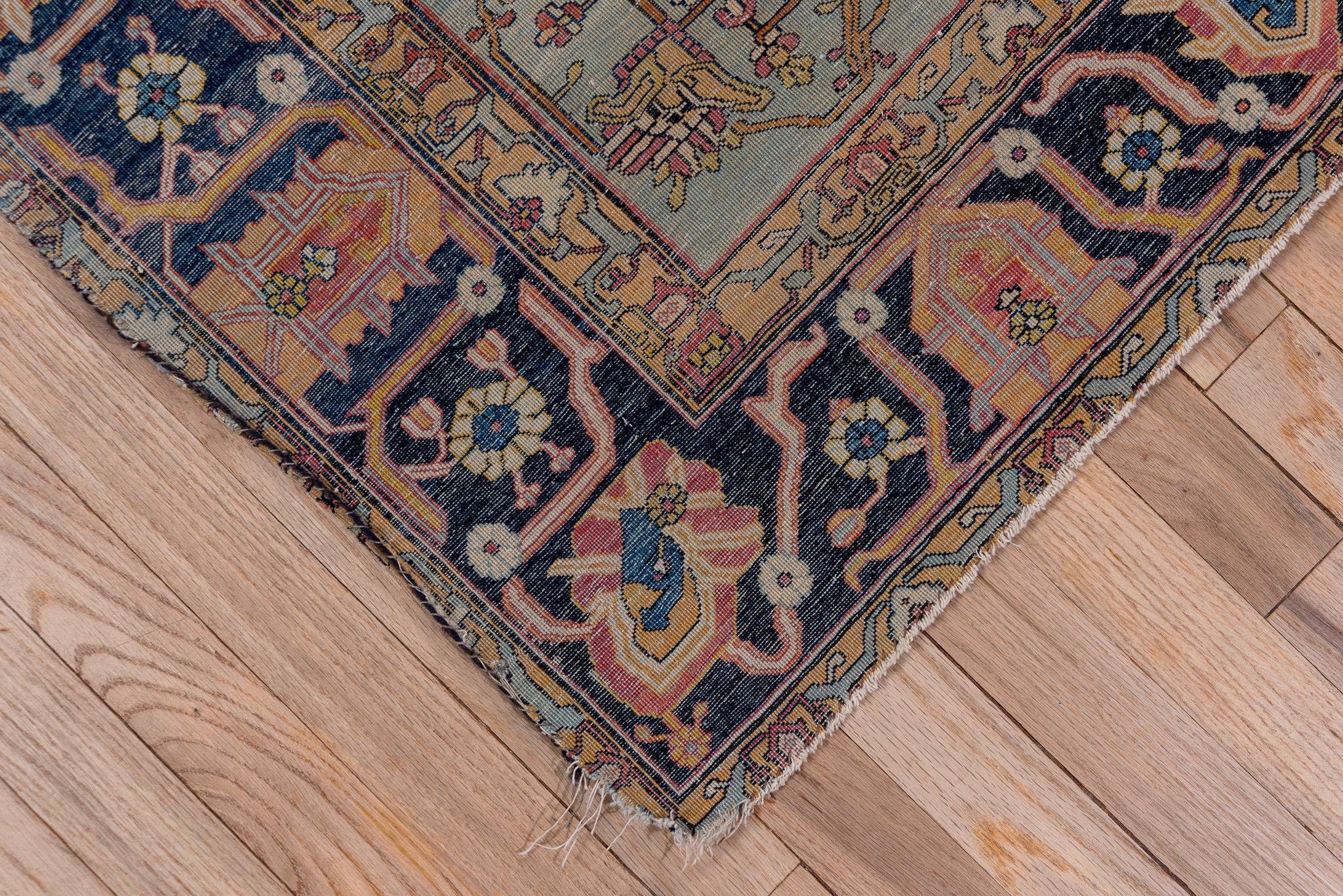 Asiatique Tapis Kashan ancien en vente