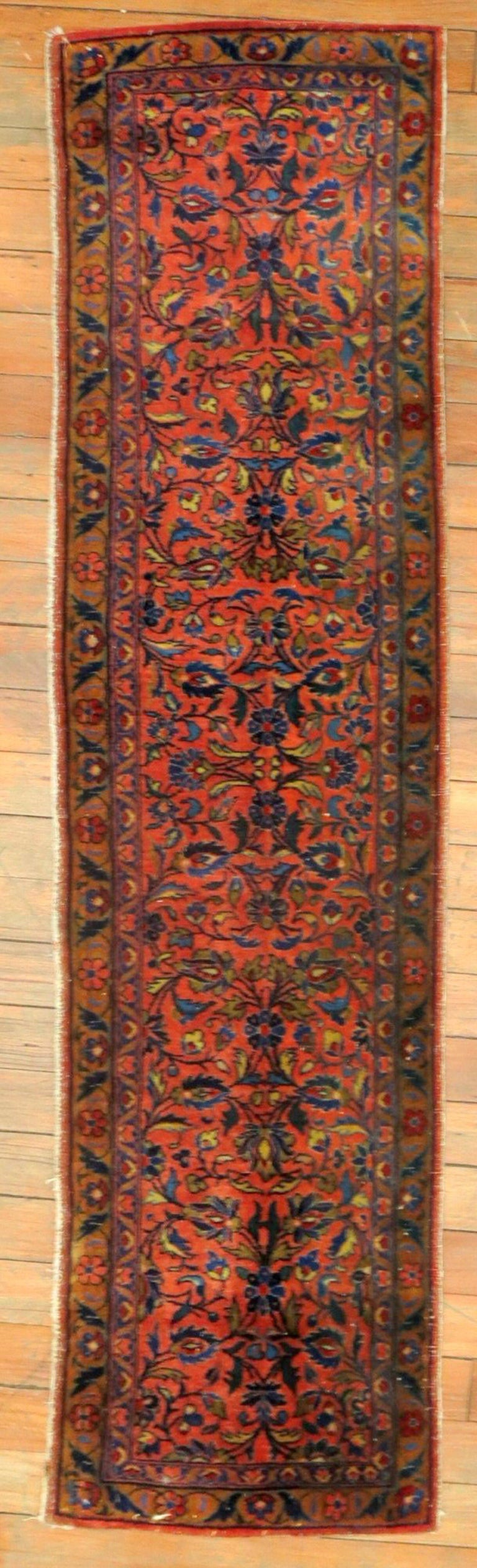 Antique Kashan Rug at 1stDibs