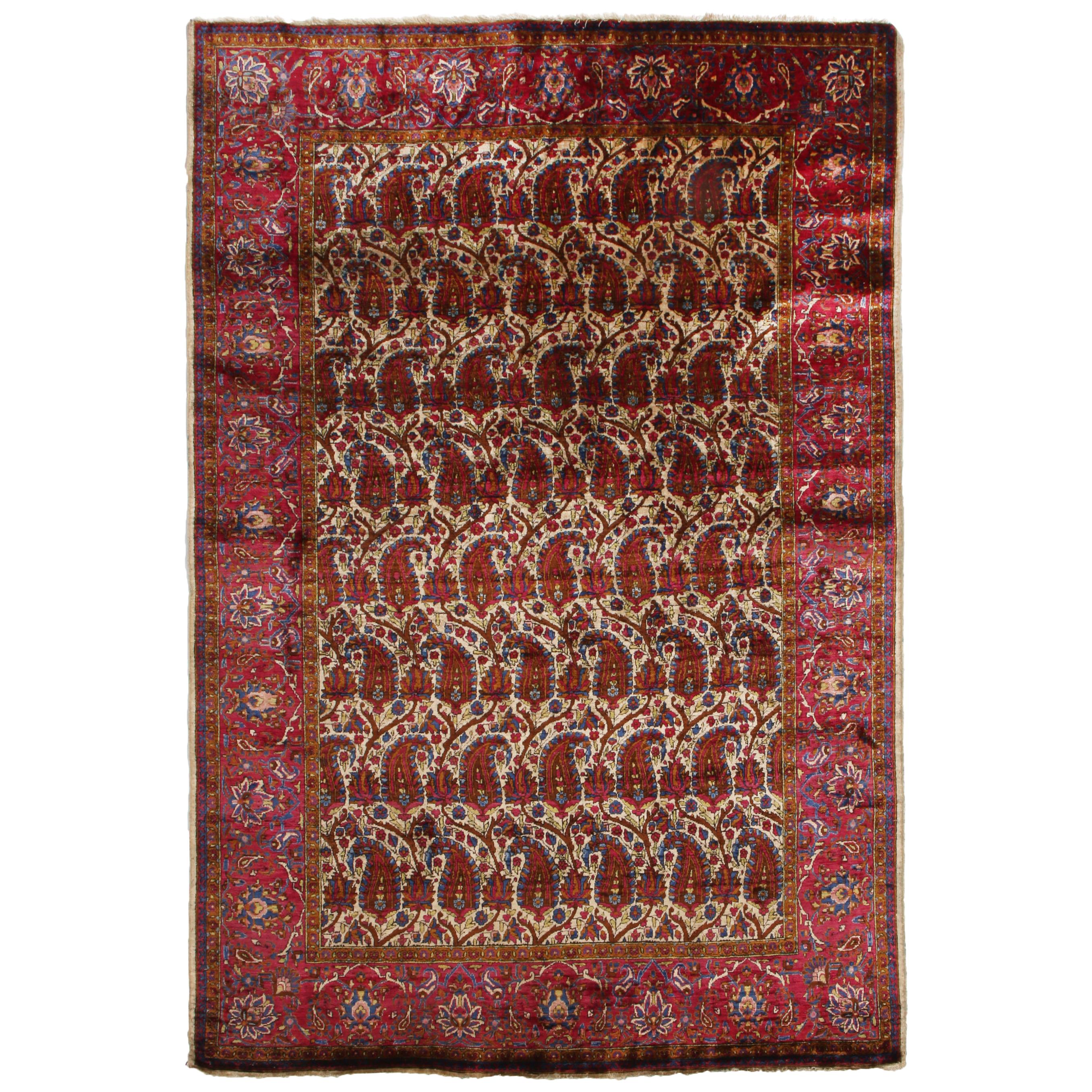 col 16 Classic Designs Oriental Silky Finished Rugs CHIRAZ H261 