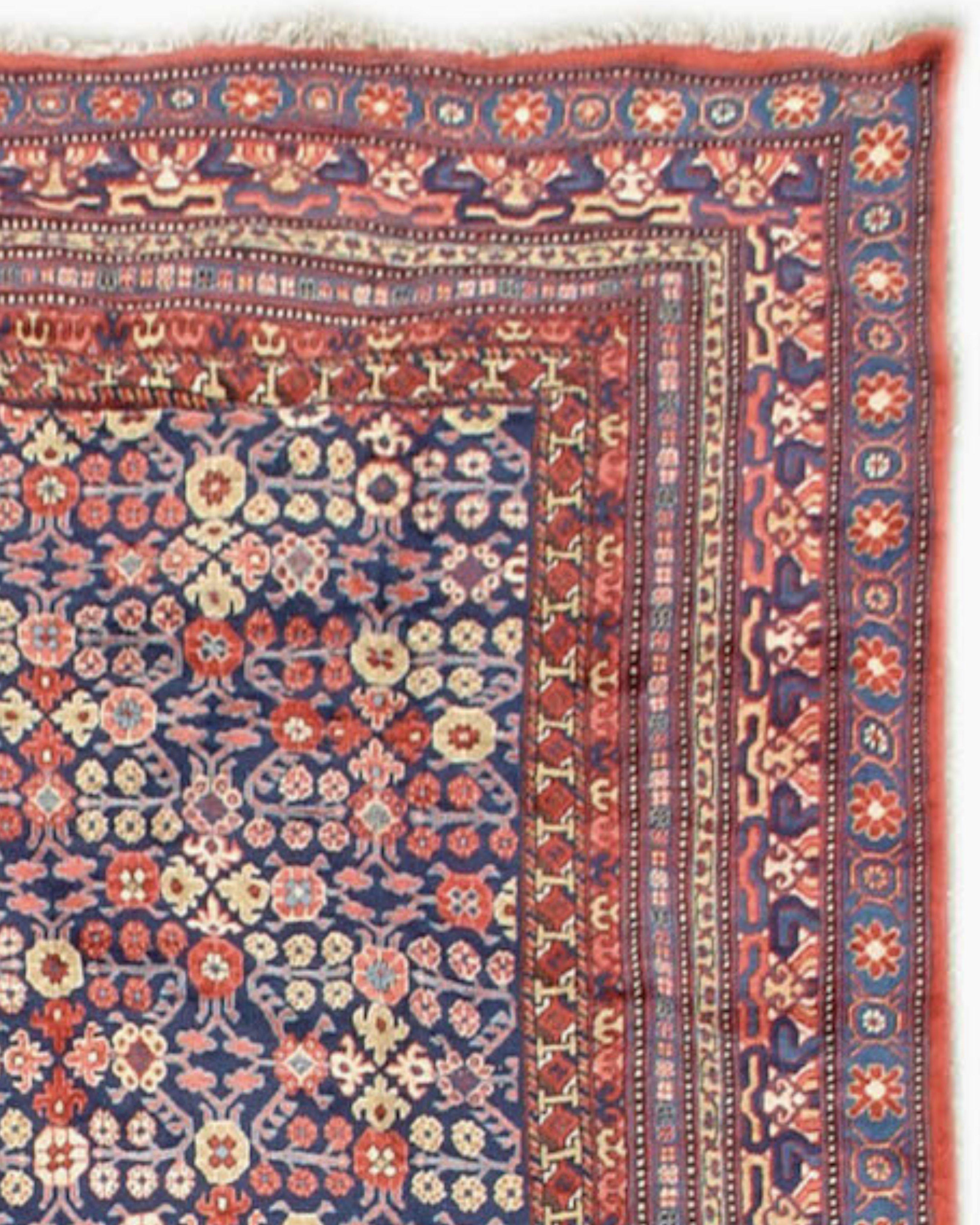 Antique Kashgar Rug, Early 20th Century

Kashgar, an ancient Silk Road oasis town in the Tarim Basin, is currently located in the far west of the Xinjiang Uyghur Autonomous Region of China near the border with two Central Asian Republics. The people
