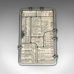 Antique Kaufmann's Le Posographe, French, Photography Exposure Calculator, 1920