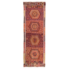 Ancien tapis Kilim d'Anatolie centrale en laine turque Kayseri