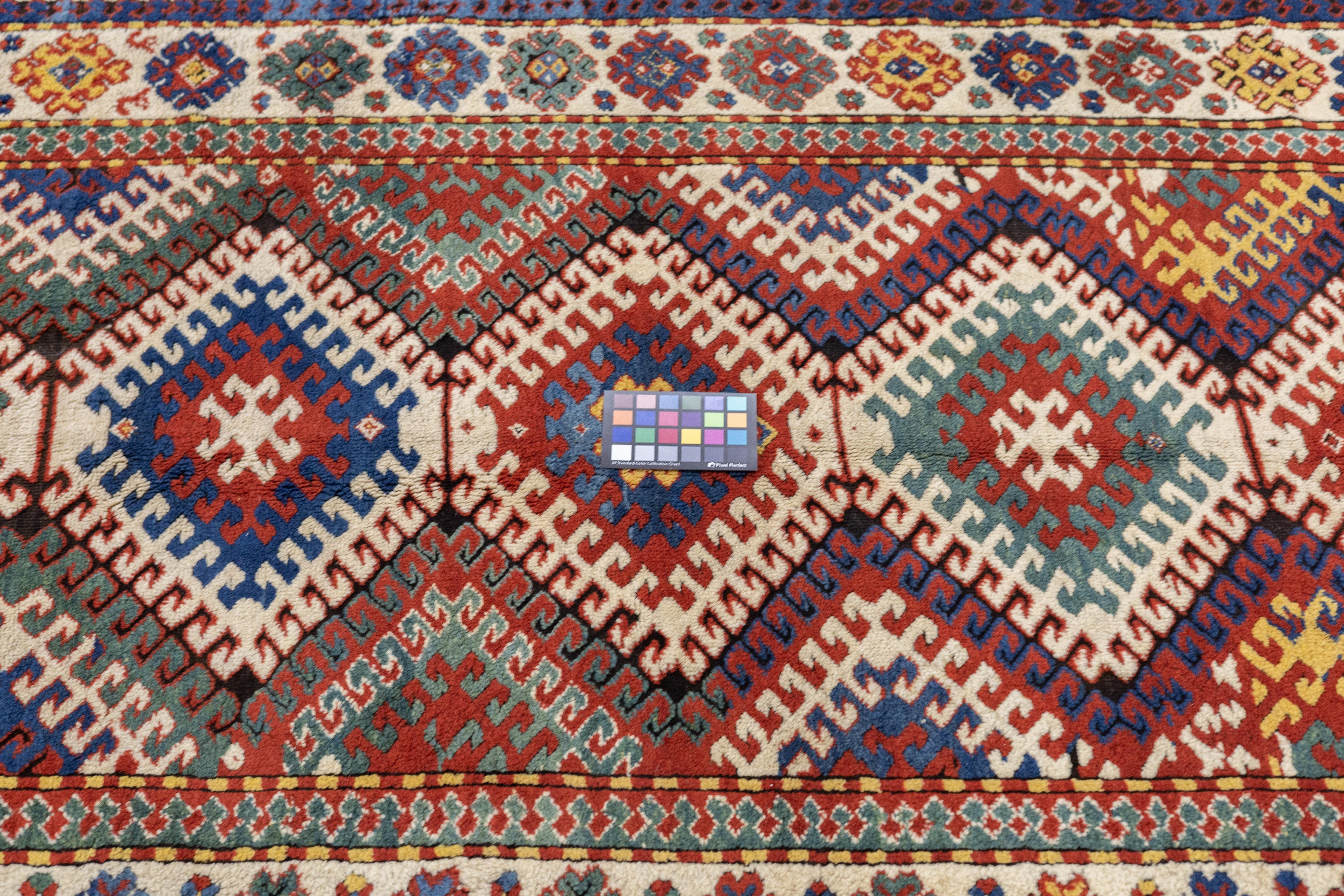 Tappeto antico Kazak Borcholo 4'10'' x 8'8'' in vendita 3