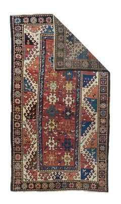 Antique Kazak Borcholo Rug 4'7'' x 8'0''