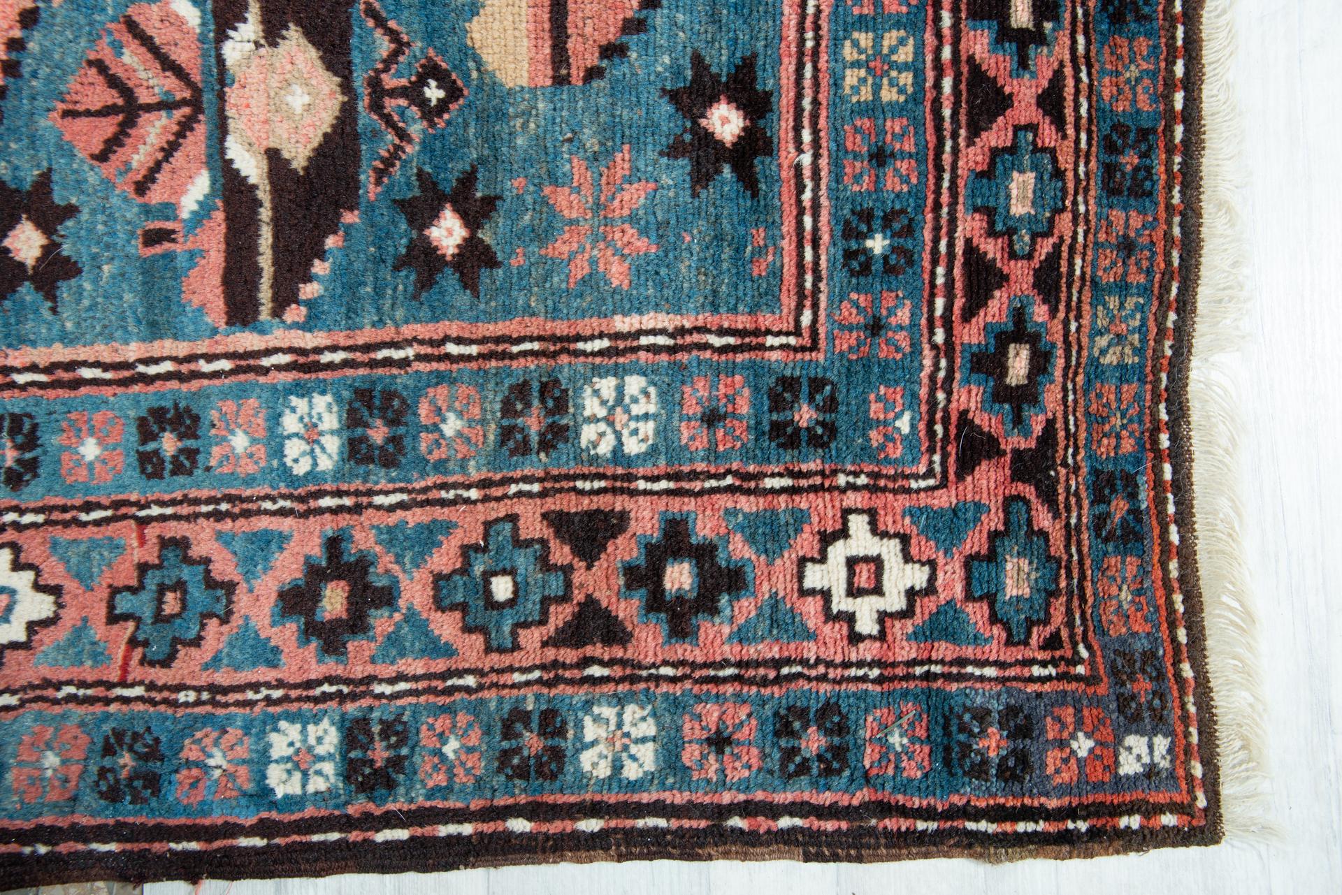 Antiker KAZAK-Teppich (Wolle) im Angebot