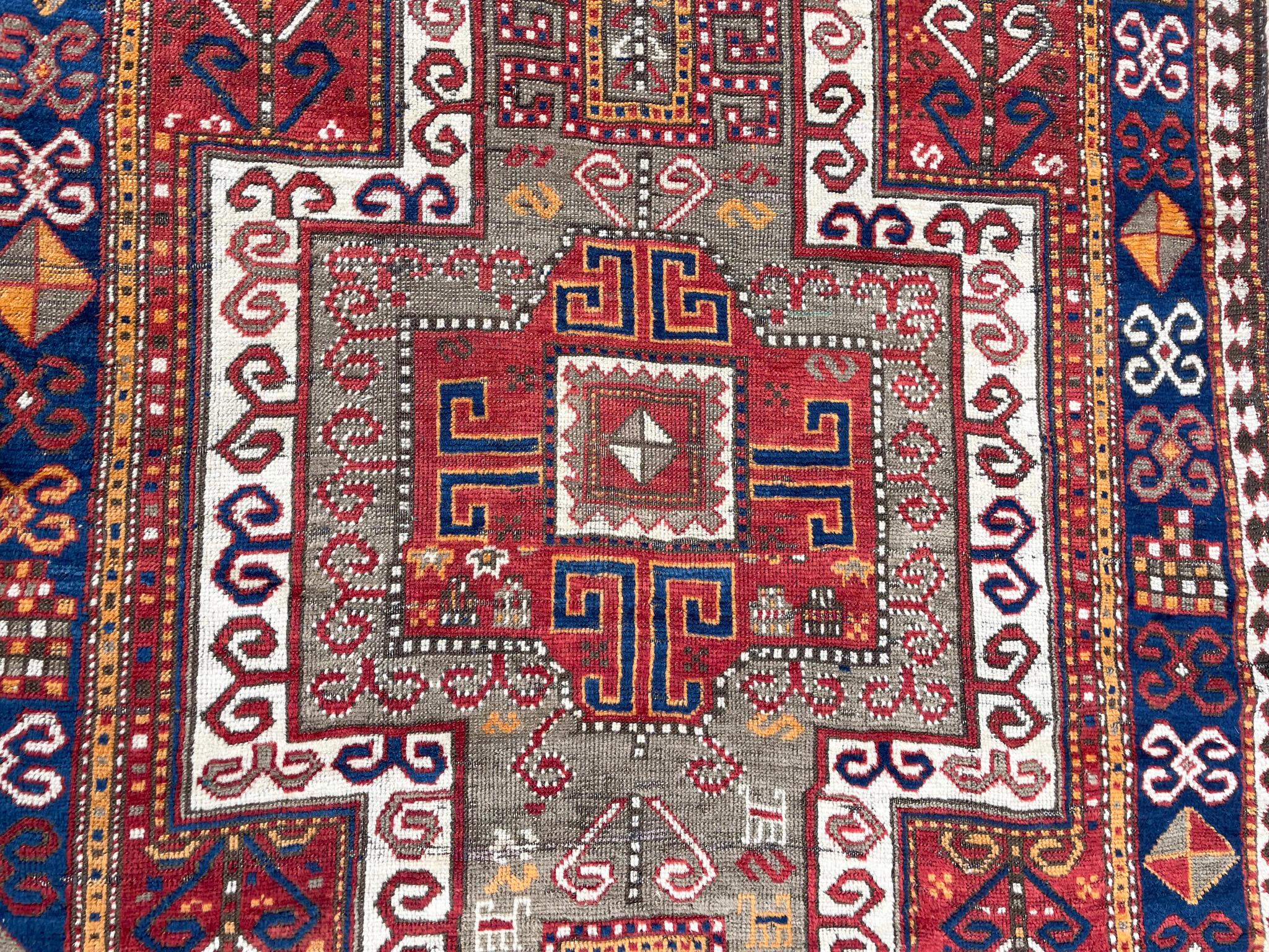 Antique Kazak/Caucasian Rug/Sewan Kazak  2
