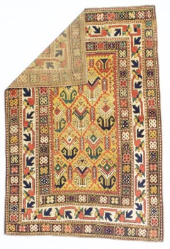 Antike Kazak Ganjeh Teppich 4'1" x 6'0"