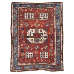 Antiker kasachischer Karatschow-Teppich, Ende 19. Jahrhundert