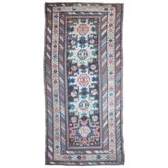 Antique Kazak Kelleh Rug, Caucasian Rug