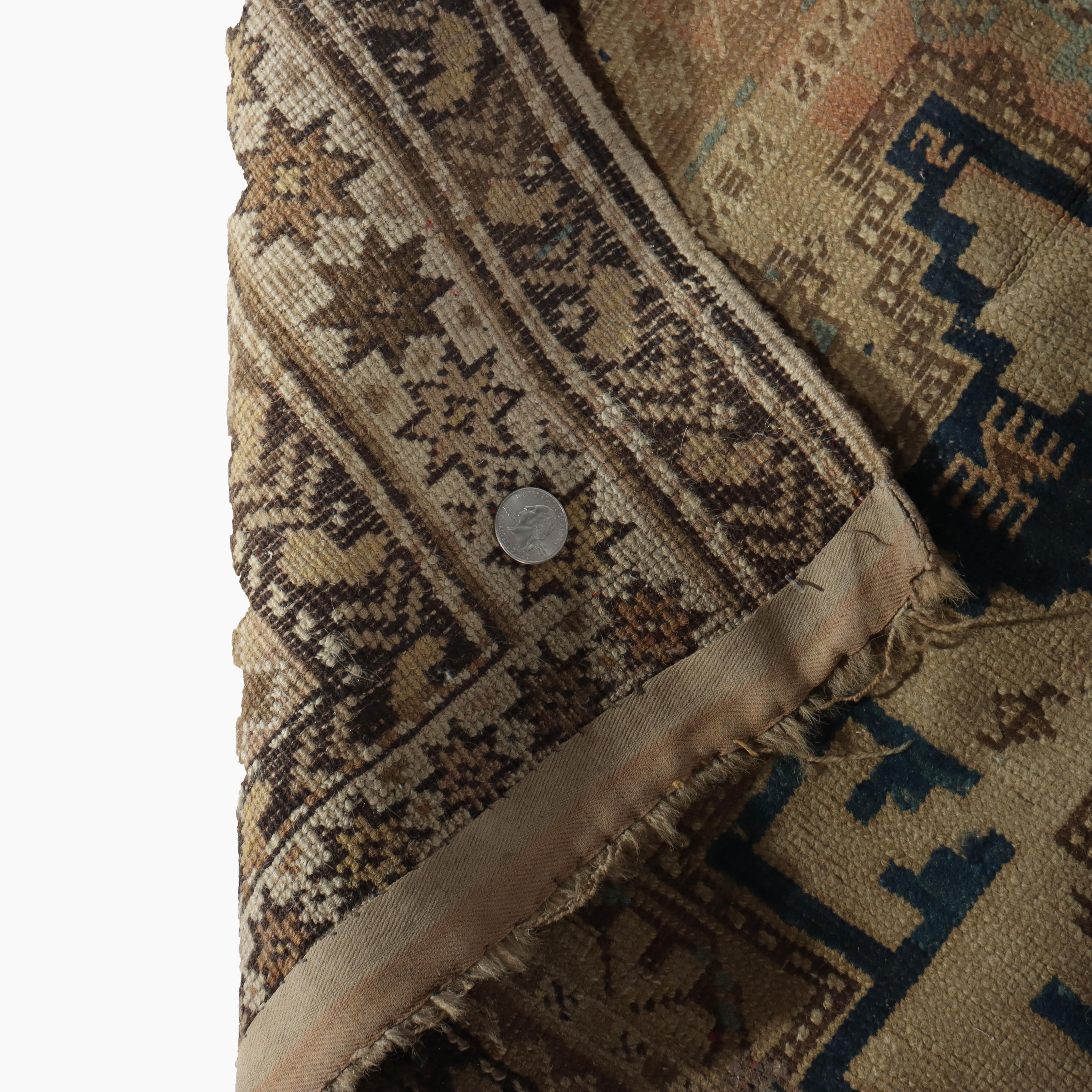 Antico tappeto orientale Kazak Lesghi Star C1910 in vendita 5