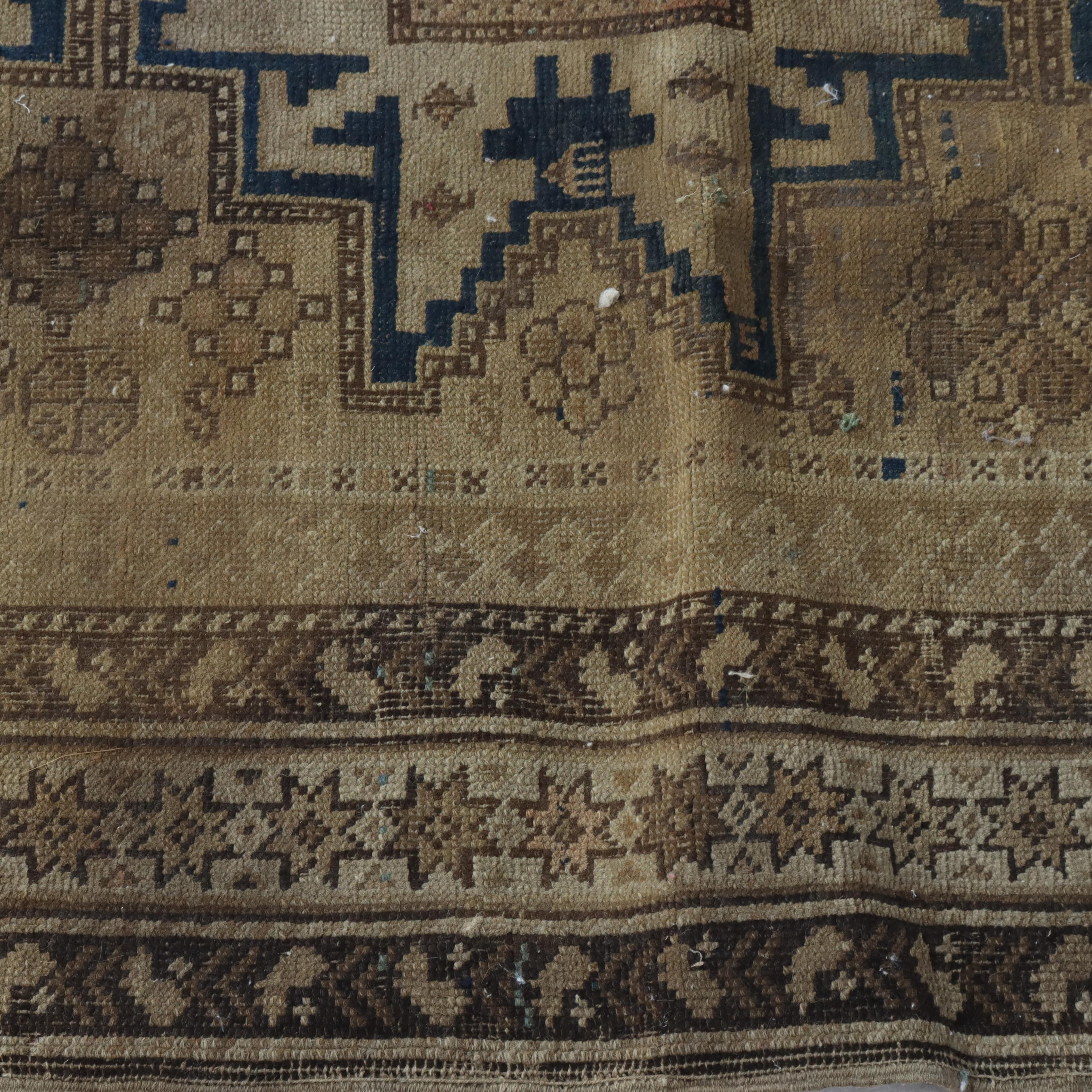 Antico tappeto orientale Kazak Lesghi Star C1910 in vendita 2