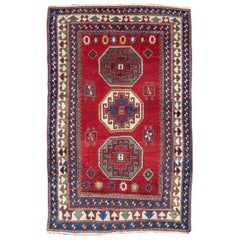 Tapis Kazak antique, 19e siècle
