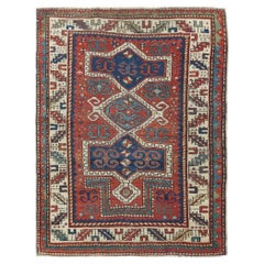Alfombra Kazak Antigua 3'1'' x 3'9''