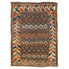 Antique Kazak Rug 3'1'' x 4'3''