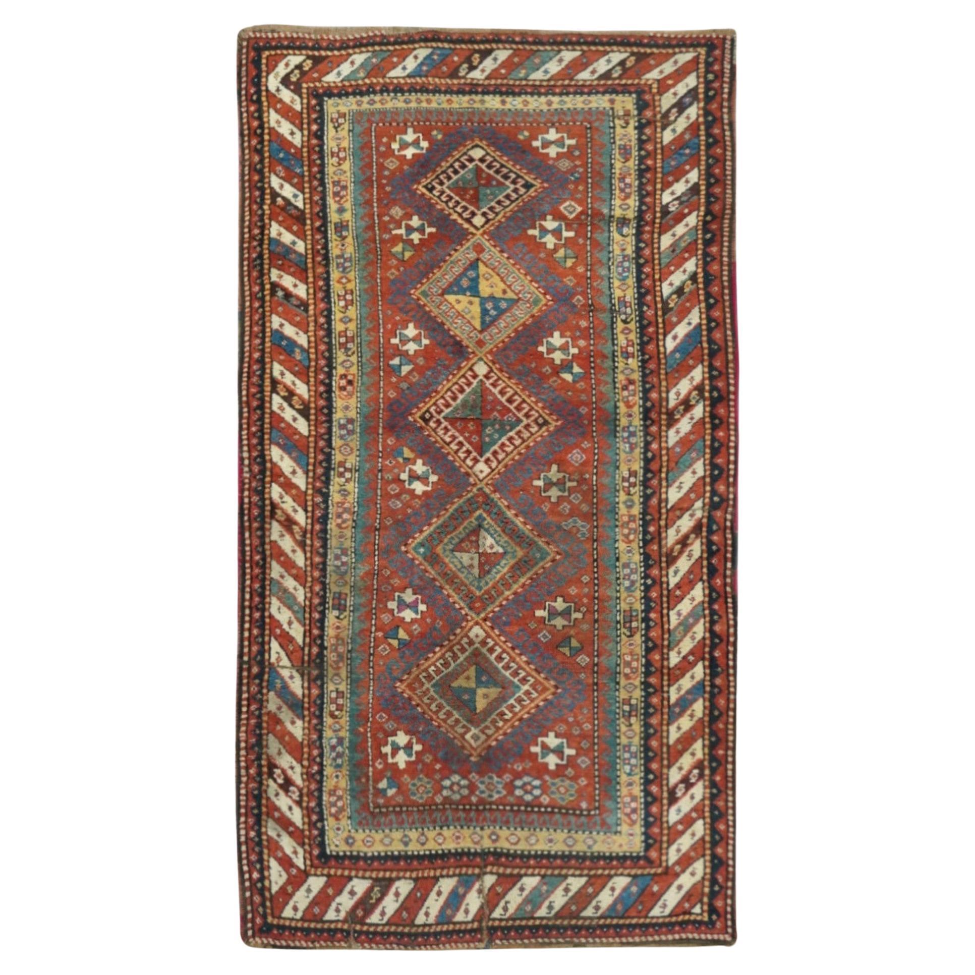 Alfombra Kazak Antigua 3'10'' x 6'11''