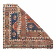 Antique Kazak Rug 3'5'' x 4'0''