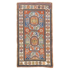 Tappeto Kazak antico 3'5'' x 6'3''