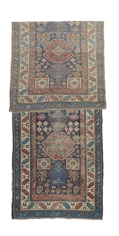 Antique Kazak Runner 3'6'' x 10'9''