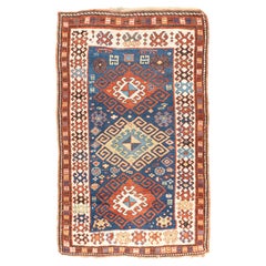 Tapis Kazak ancien 3'7'' x 5'6''