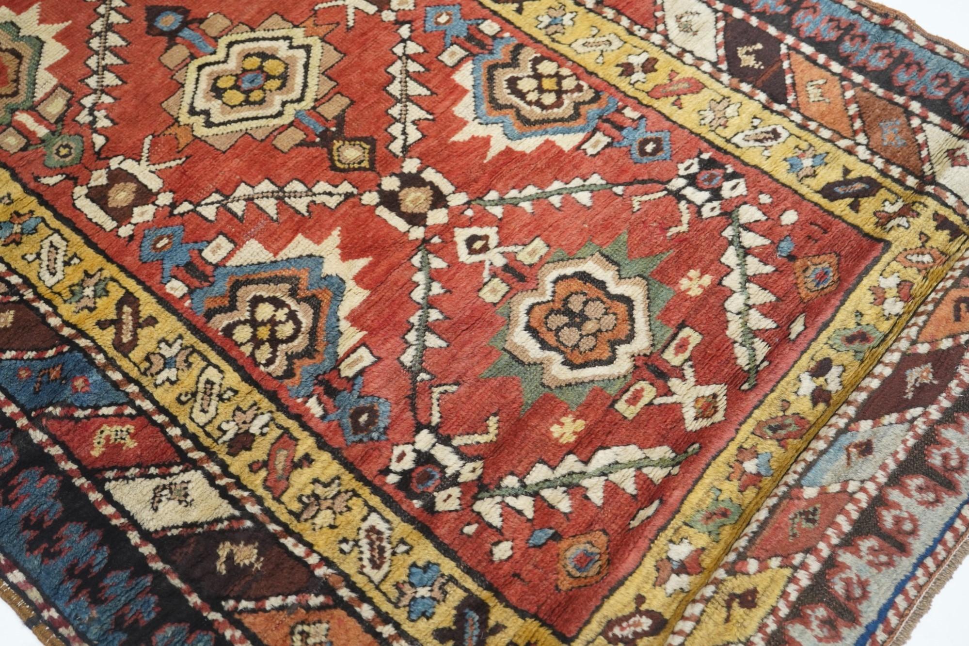 Antique Kazak Rug For Sale 1