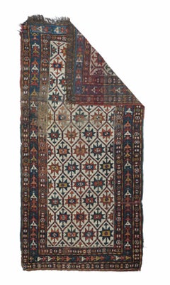 Tappeto Kazak antico 4'0" x 8'1''