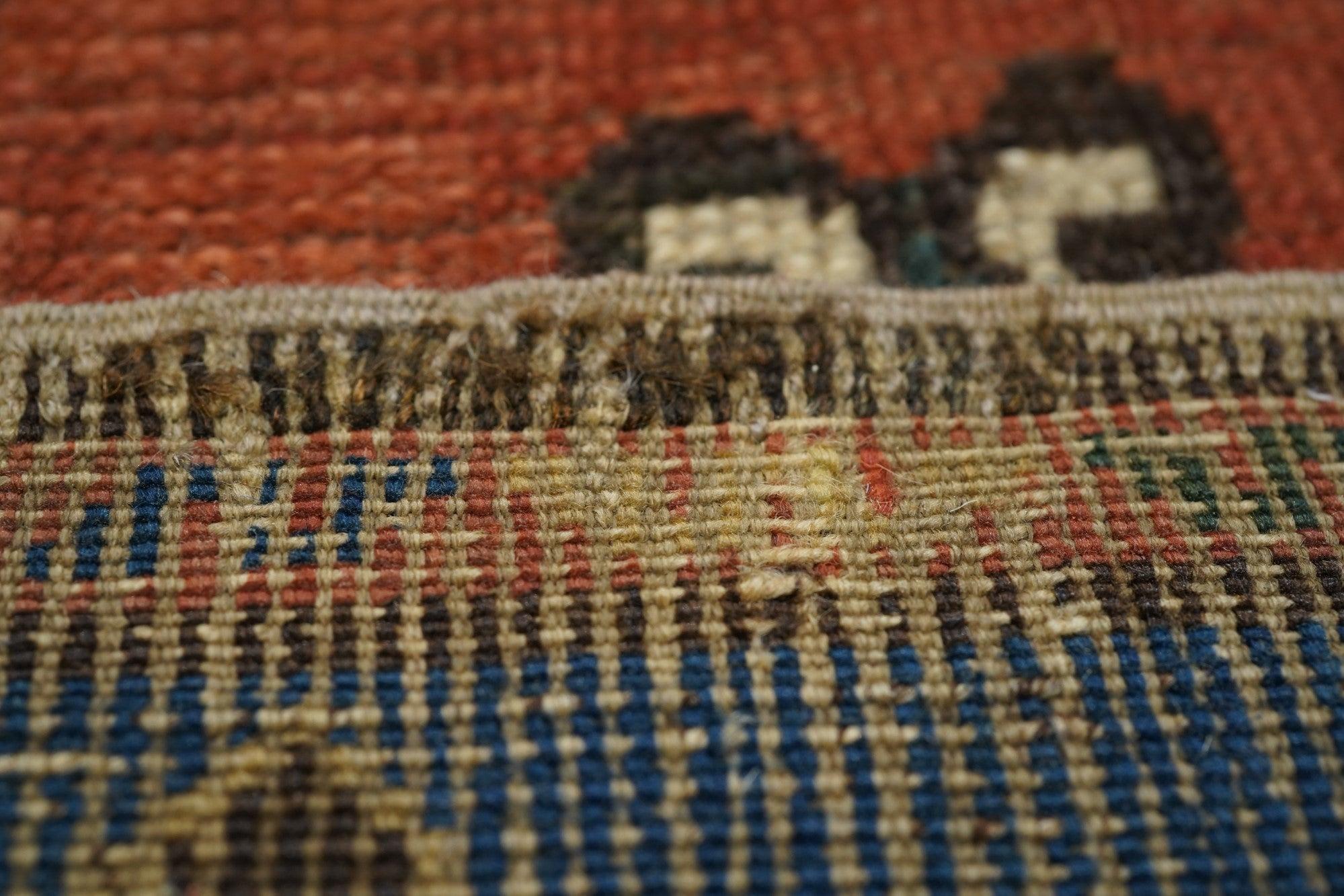 Alfombra Kazak Antigua 4'0'' x 6'8'' en venta 6