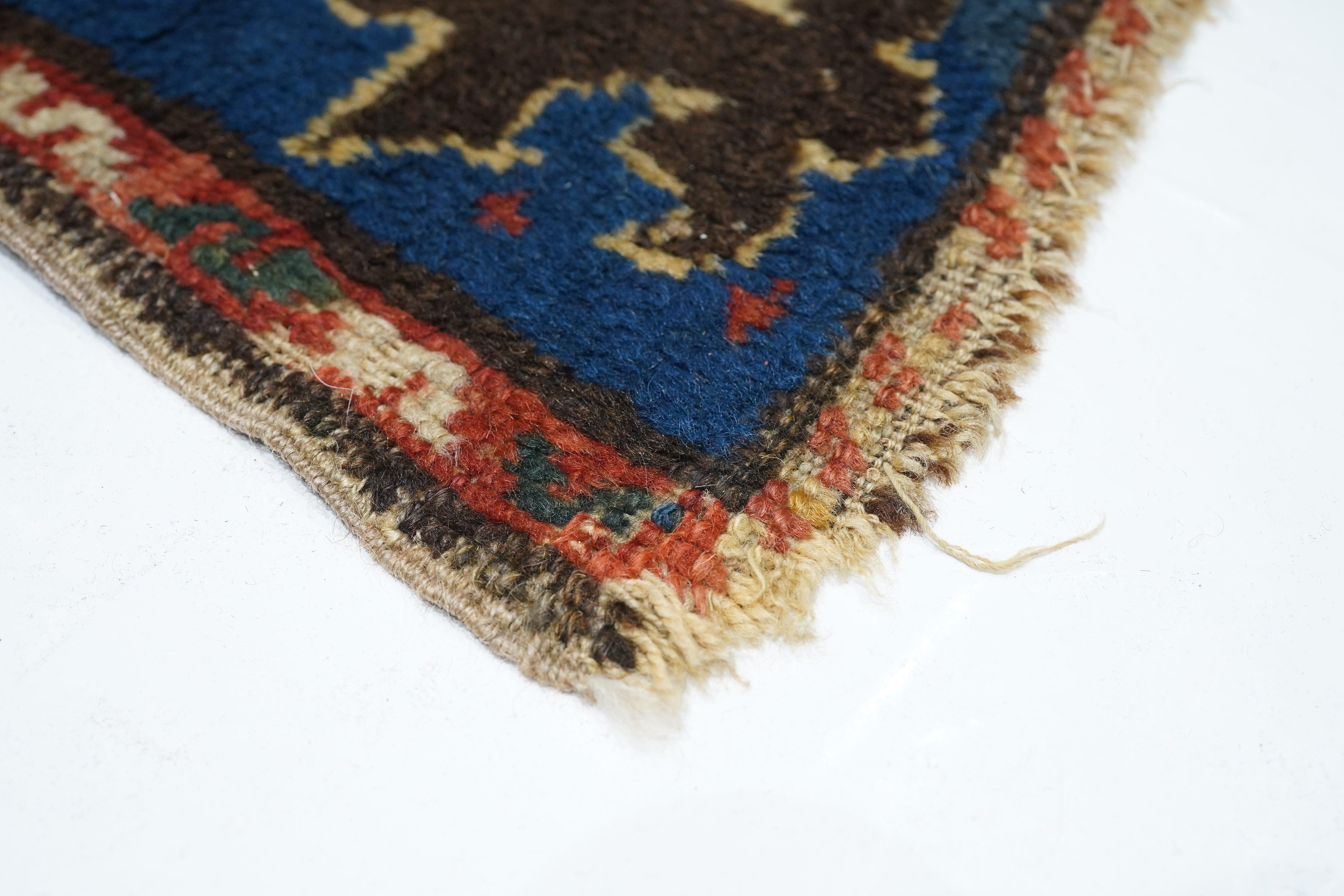 Alfombra Kazak Antigua 4'0'' x 6'8'' Anudado a mano en venta