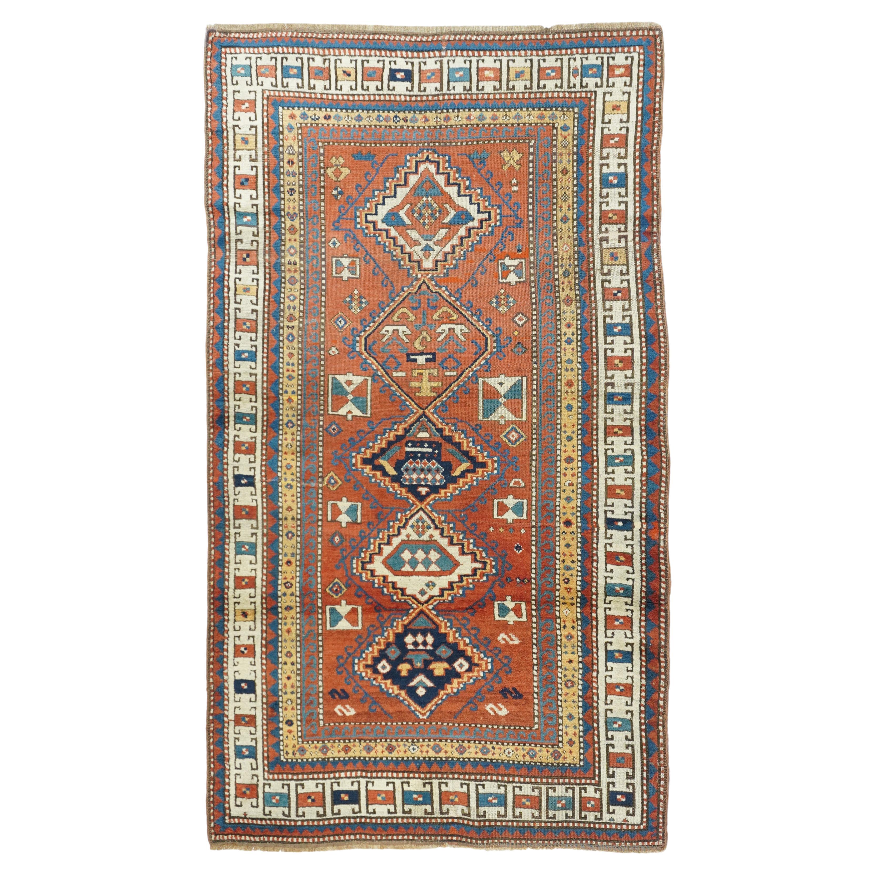 Antique Kazak Rug