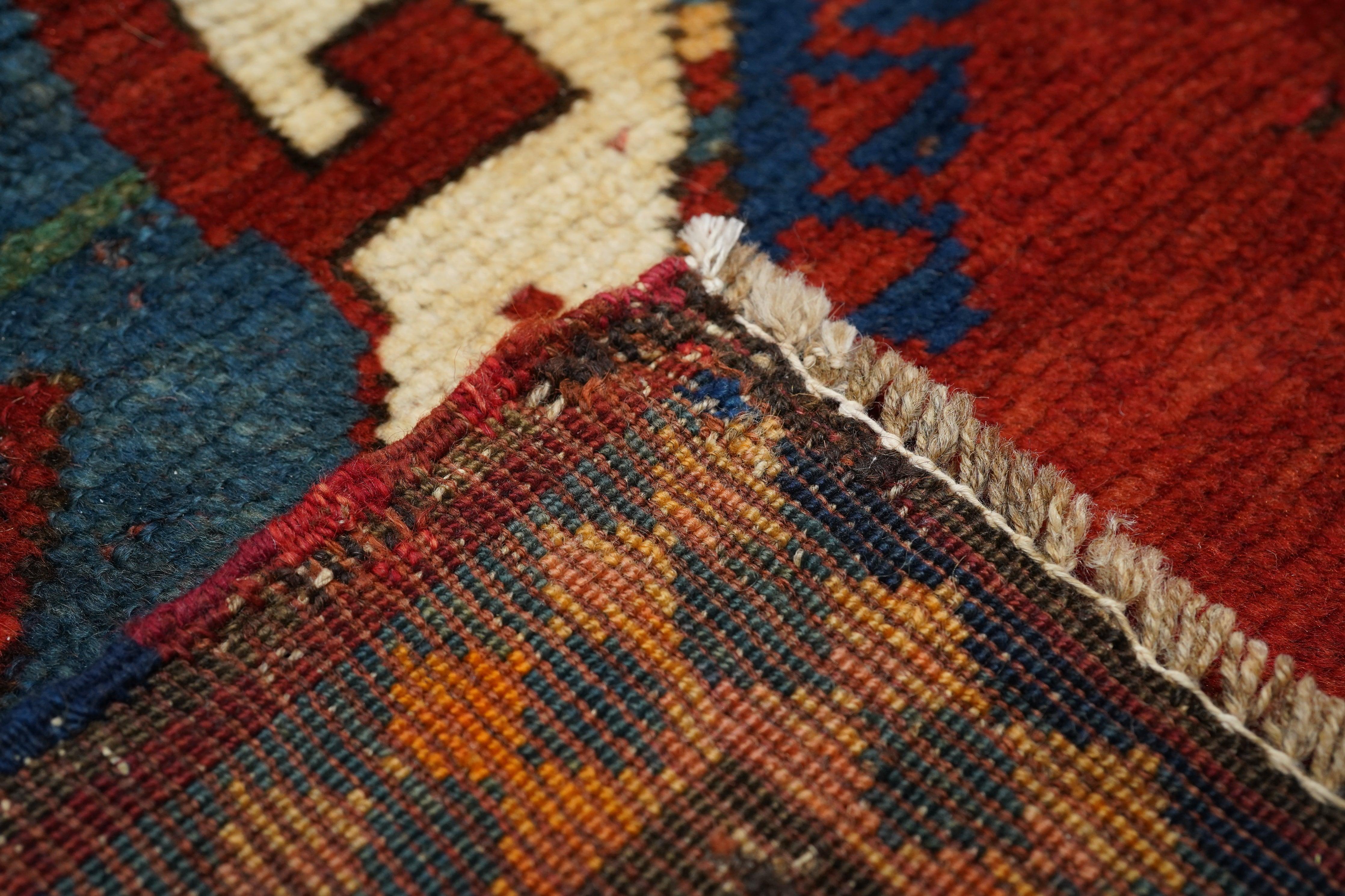 Antique Kazak Rug 4'11'' x 7'1'' For Sale 3