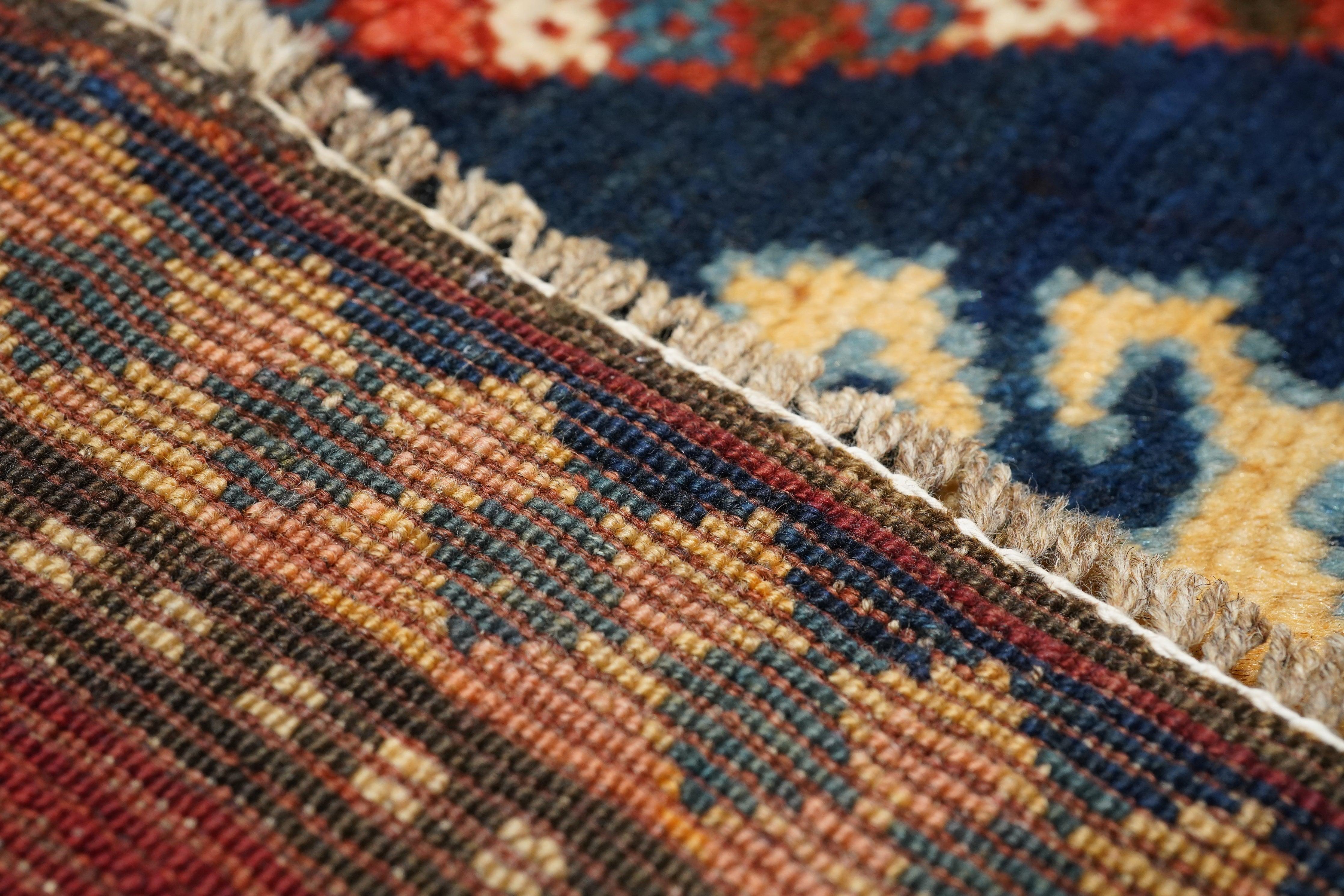Antique Kazak Rug 4'11'' x 7'1'' For Sale 5