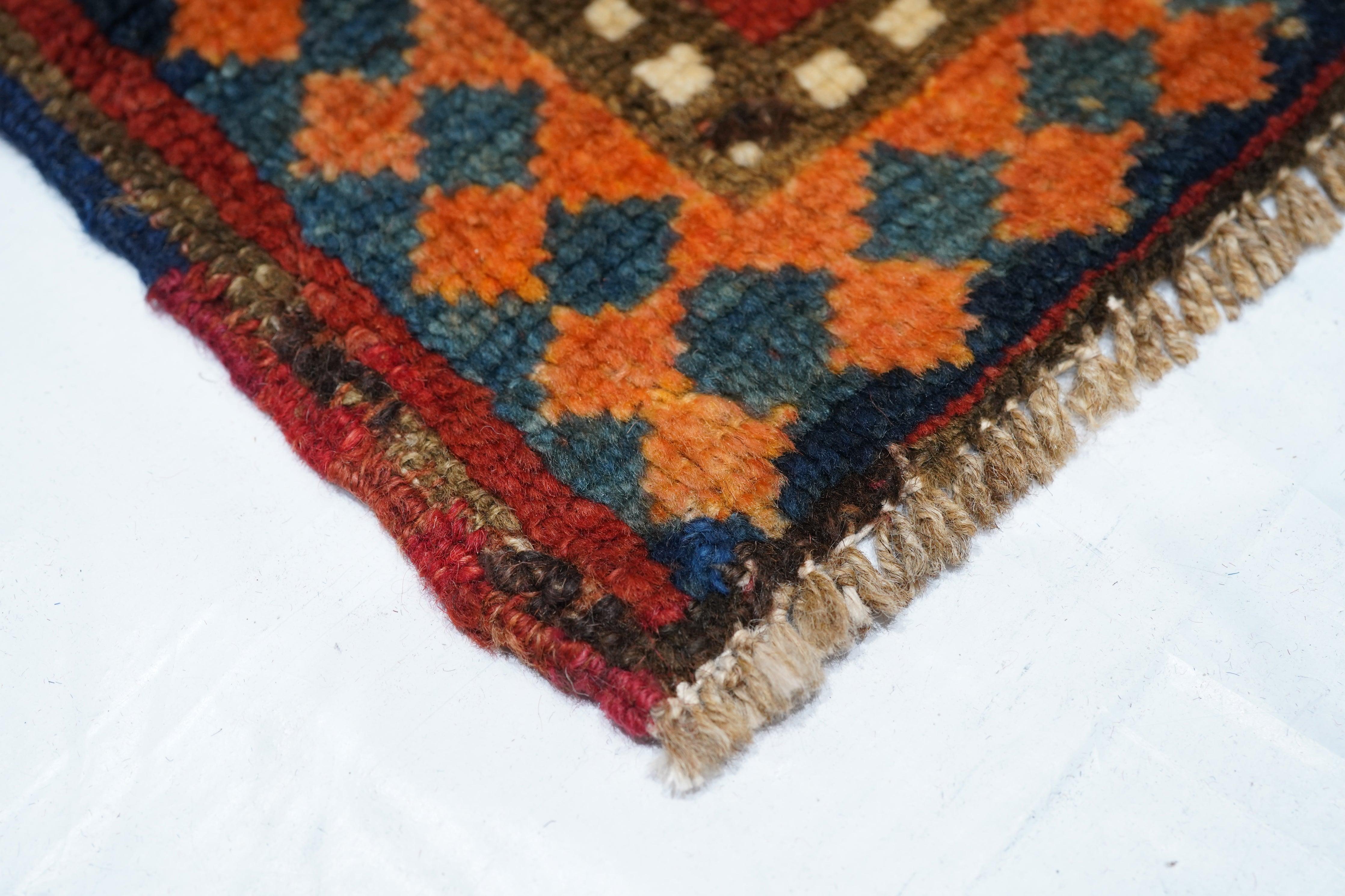 Caucasian Antique Kazak Rug 4'11'' x 7'1'' For Sale