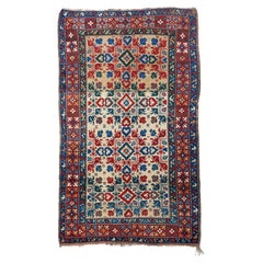 Tapis Kazak ancien 4'4'' x 7'7''