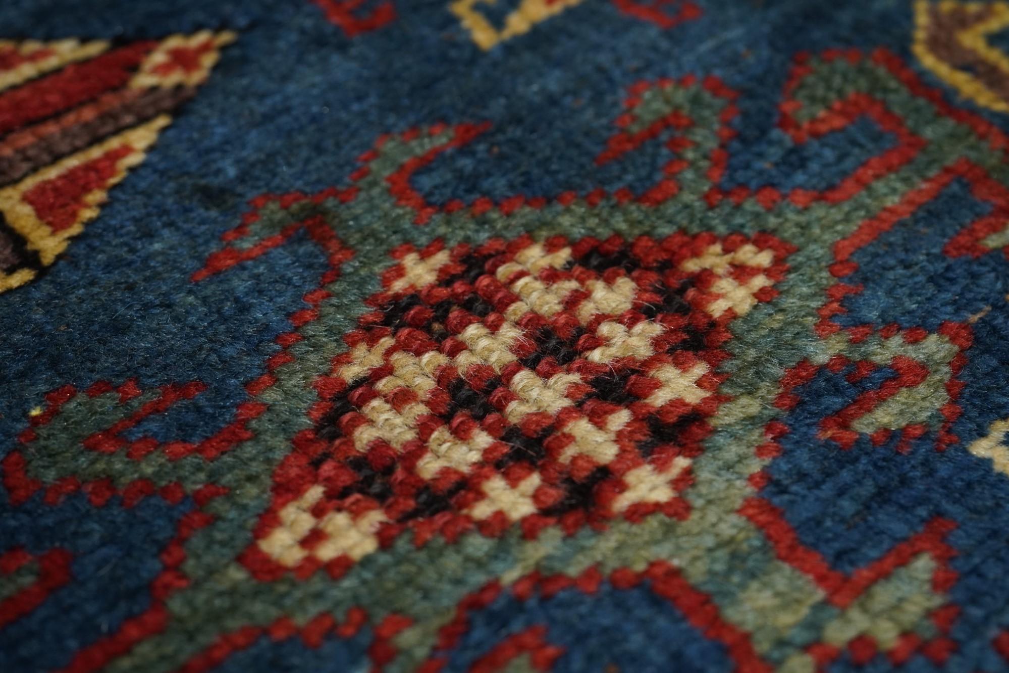 Antique Kazak Rug For Sale 2