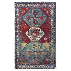 Tapis Kazak ancien 4'4'' x 9'3''