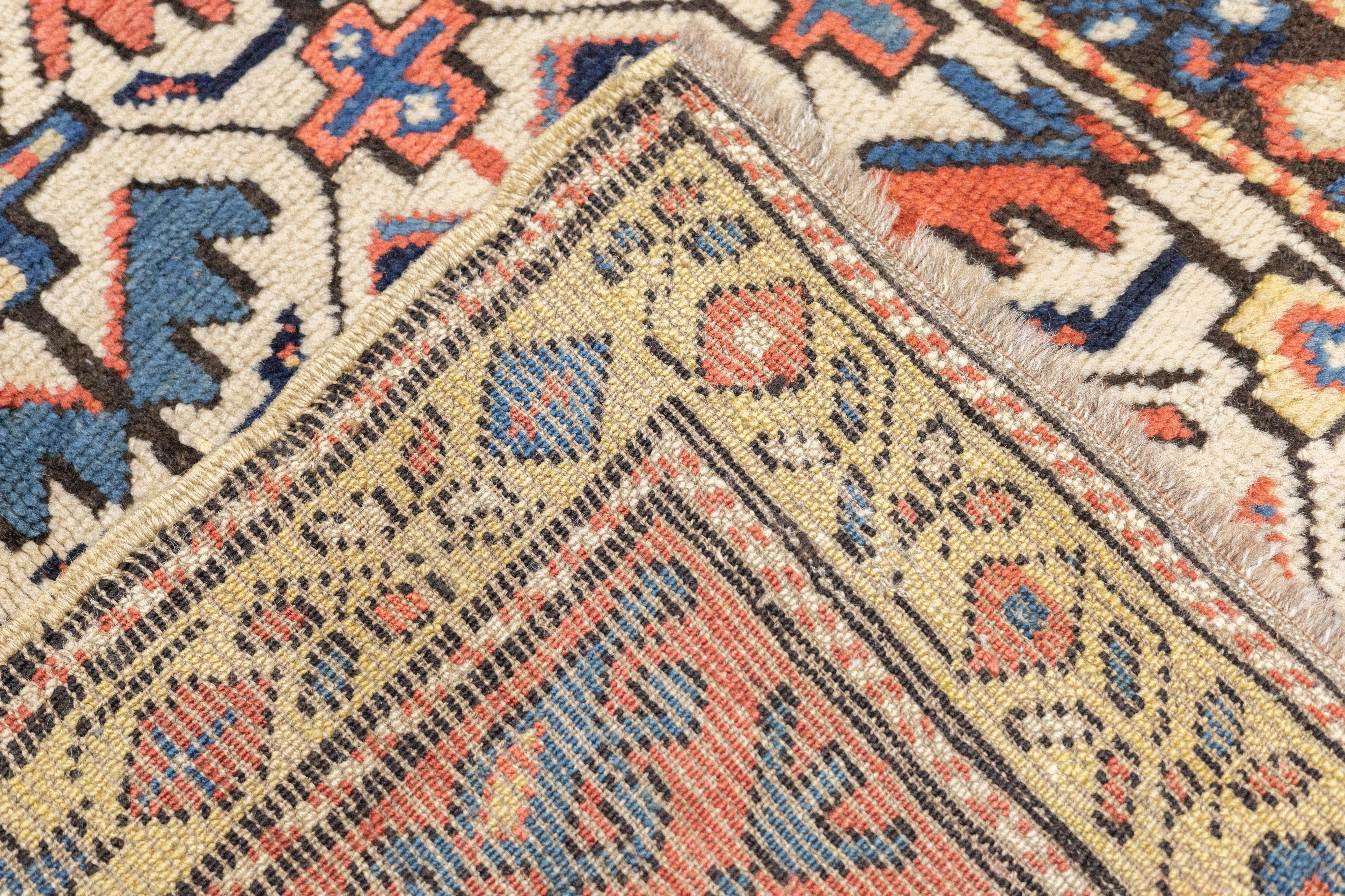 Antique Kazak Rug 4'9'' x 7'0