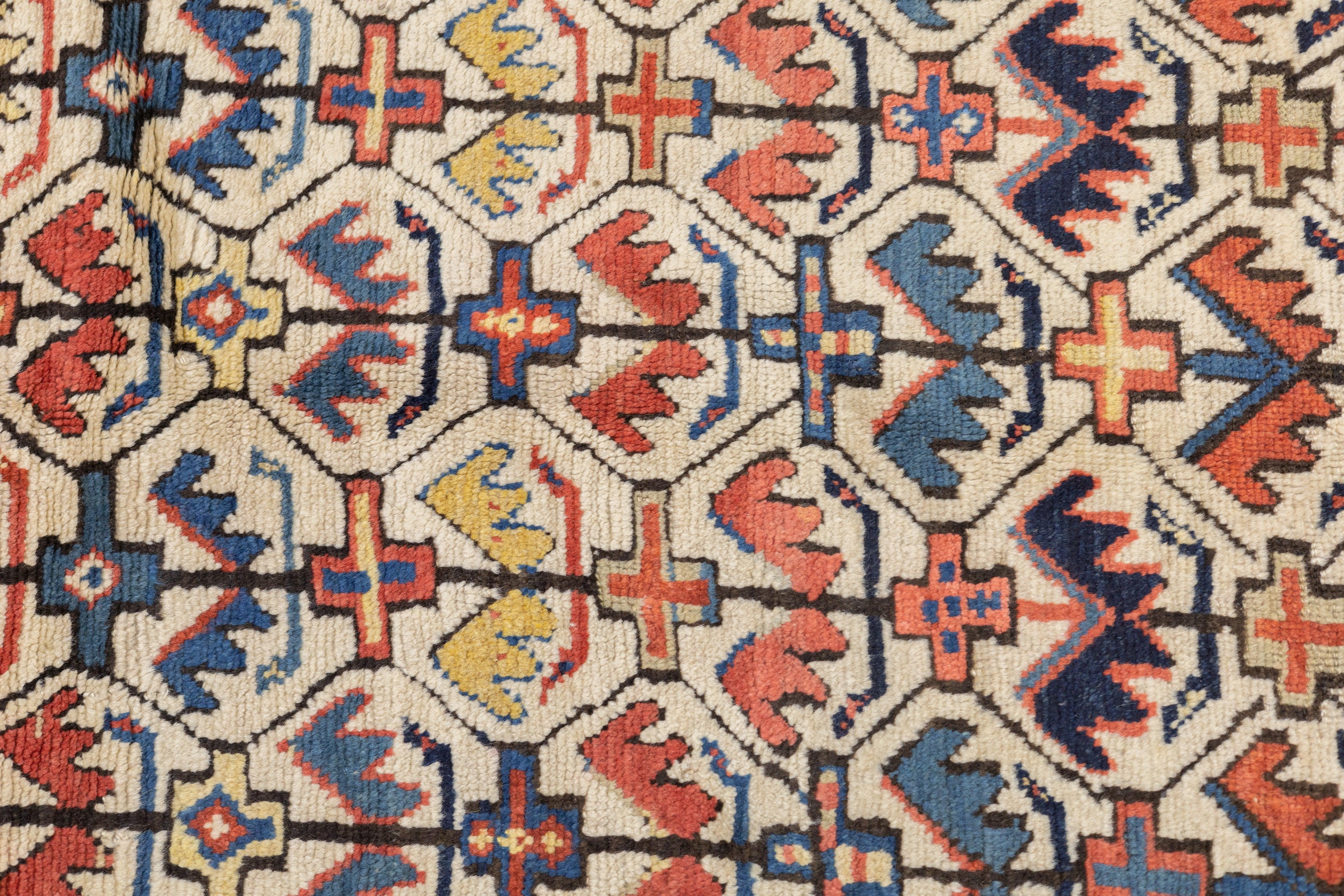 Antique Kazak Rug 4'9'' x 7'0