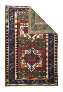 Antique Kazak Rug 4'9'' x 7'4''