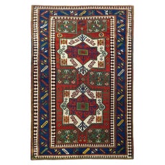 Antiker Kazak-Teppich 4'9'' x 7'4''