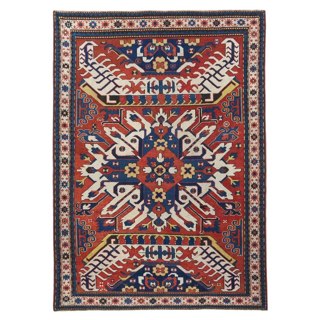 Antique Kazak Rug 5'0'' x 7'1''