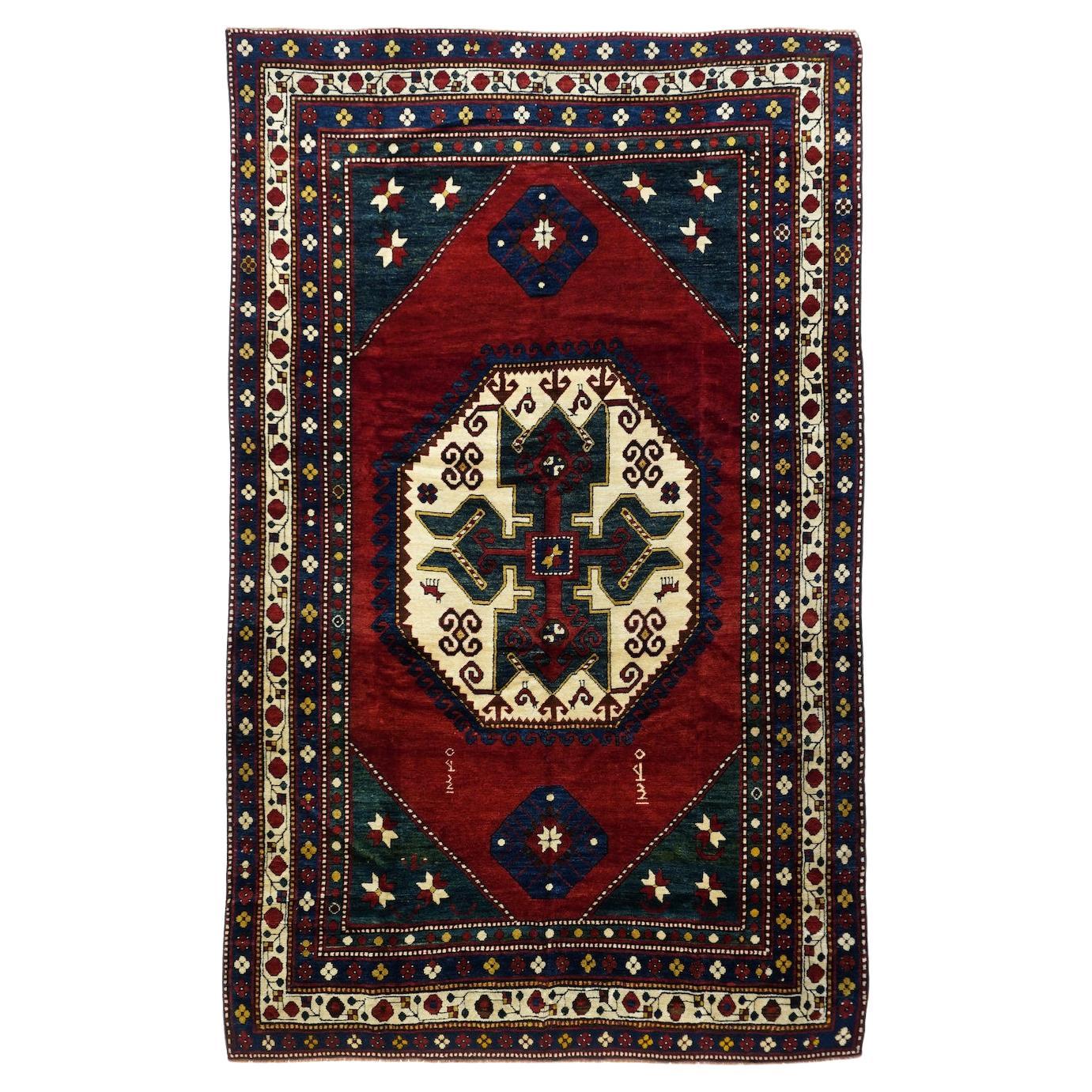 Antique Kazak Rug 5'10'' x 9'8''