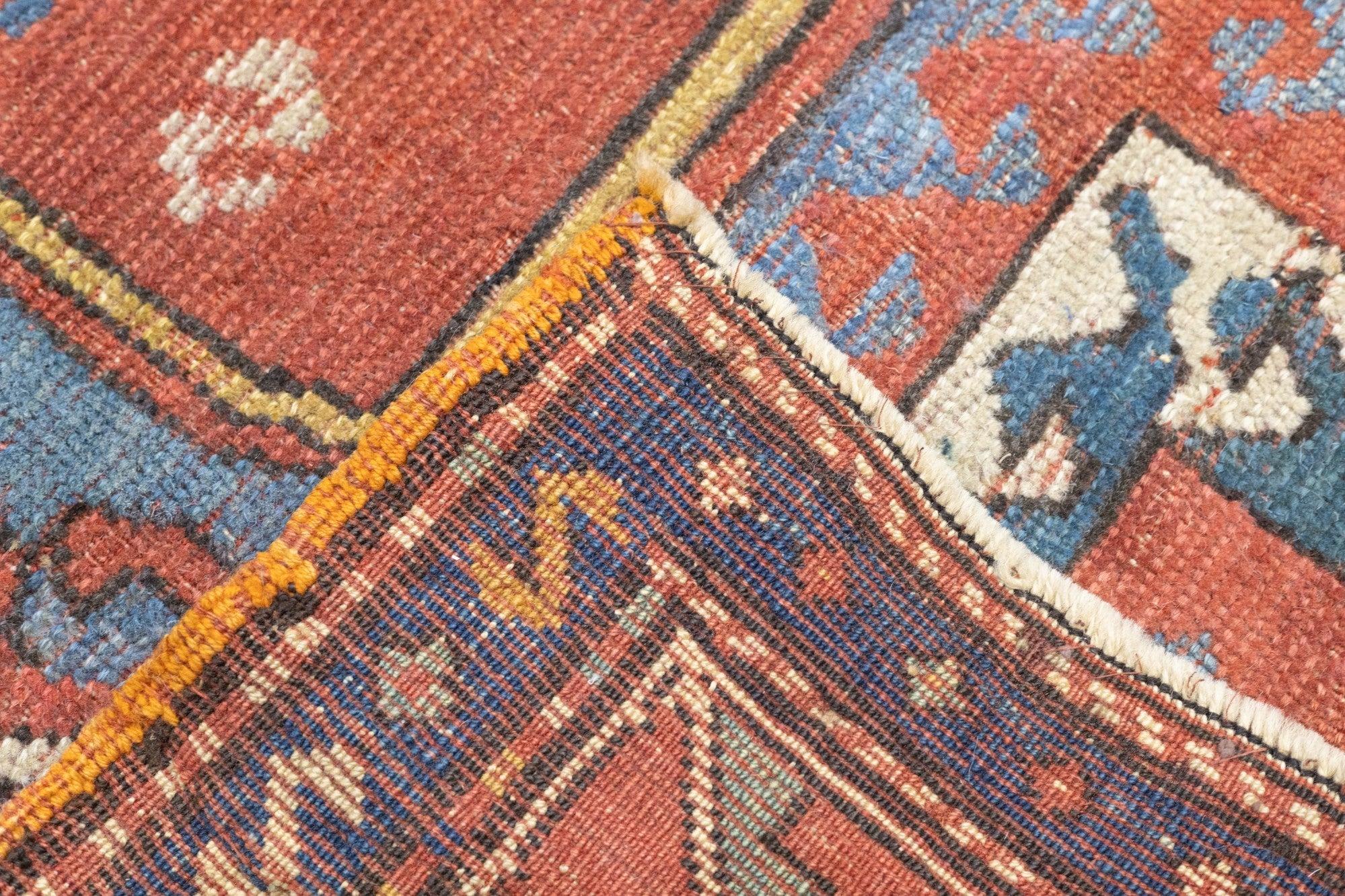 Antique Kazak Rug 5'3'' x 7'2'' For Sale 3